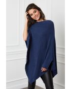 Poncho en Cachemire mélangé Fano Marine