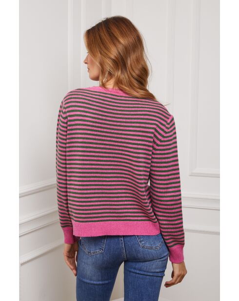 Jersey Astrobal fucsia/verde