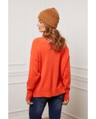 Pull en Cachemire mélangé Kaboul Orange