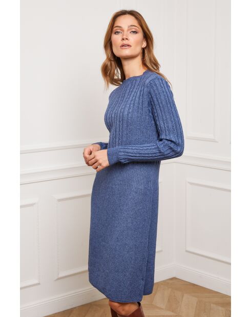 Fanola Indigo-Kleid