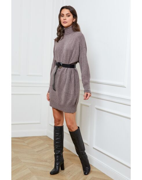 Abito Halof color tortora