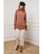 Pull en Cachemire mélangé Kaboul Camel