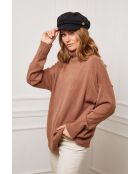 Pull en Cachemire mélangé Kaboul Camel