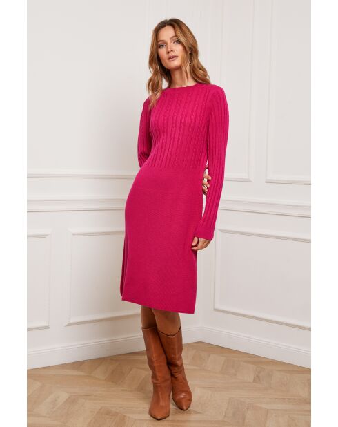Fanola Fushia Kleid