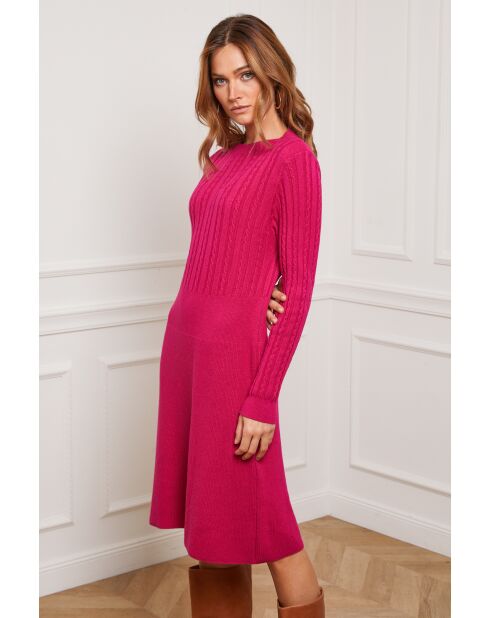 Fanola Fushia Kleid