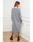 Fastidius grijze jurk