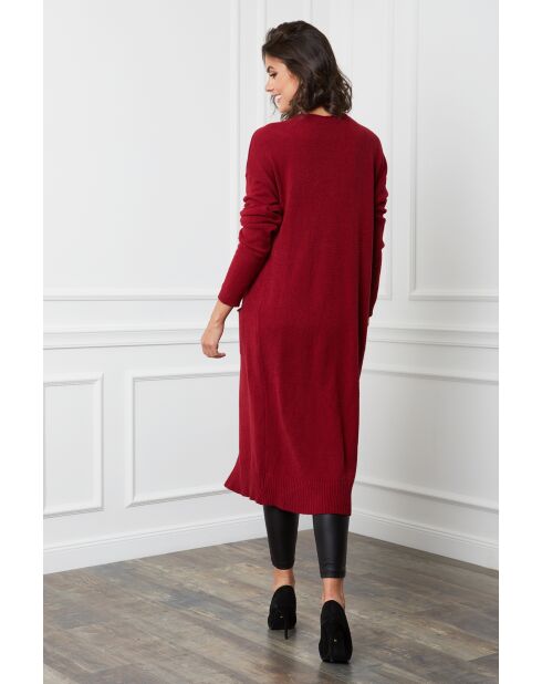 Gilet  en Cachemire mélangé Balle Rouge