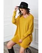 Abito Beder in misto cashmere senape