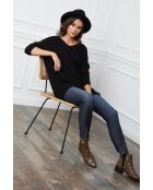 Abito Beder in misto cashmere nero