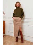 Pull 100% Laine Baby Kaki