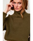 Pull 100% Laine Baby Kaki