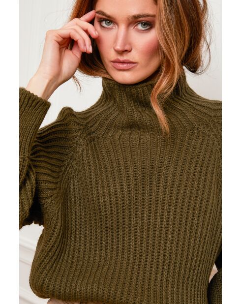 Pull 100% Laine Baby Kaki