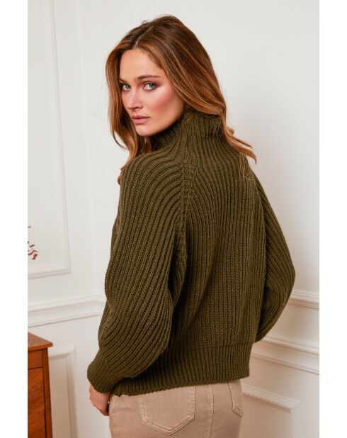 Pull 100% Laine Baby Kaki