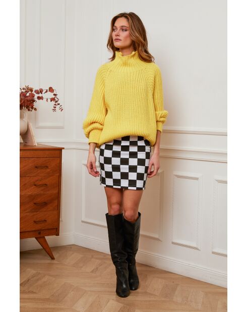 Pull 100% Laine Baby Jaune