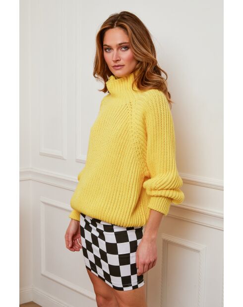 Pull 100% Laine Baby Jaune