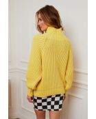 Pull 100% Laine Baby Jaune