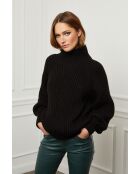 Pull 100% Laine Baby Noir