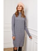 Robe en Cachemire mélangé Doumbia Grise