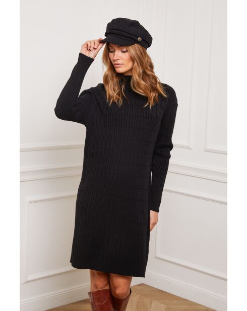 Robe en Cachemire mélangé Doumbia Noire