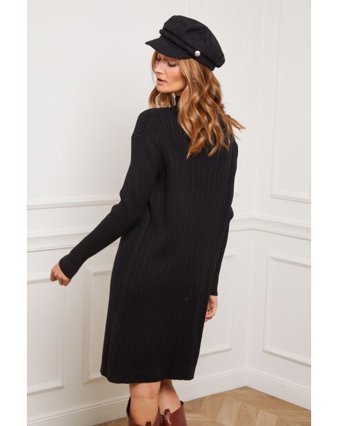 Robe en Cachemire mélangé Doumbia Noire