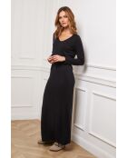 Schwarzes Dovel-Kleid