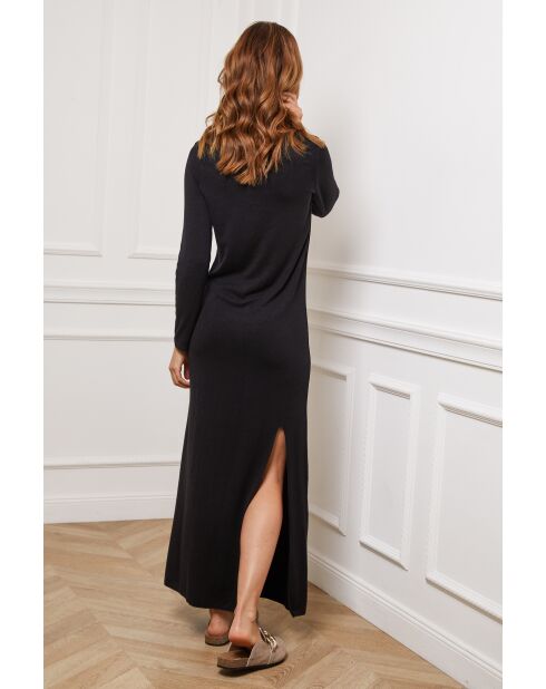 Schwarzes Dovel-Kleid