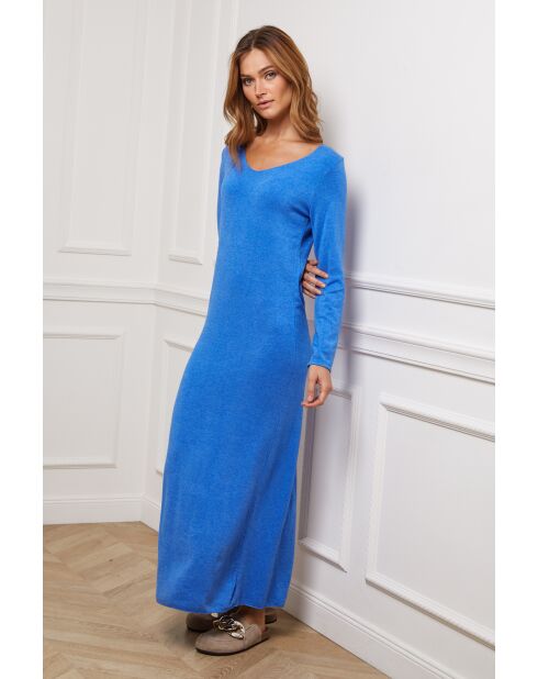 Königsblaues Dovel-Kleid