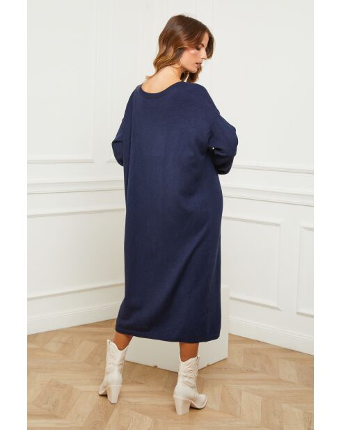 Robe  en Cachemire mélangé Fastidius Marine