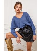 Pull en Cachemire mélangé Chola Indigo