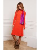 Fanola Orangefarbenes Kleid