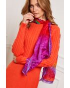 Fanola Orangefarbenes Kleid