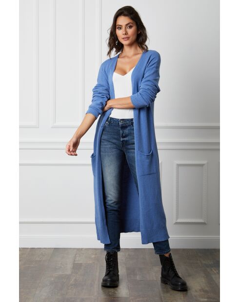 Gilet  en Cachemire mélangé Balle Indigo