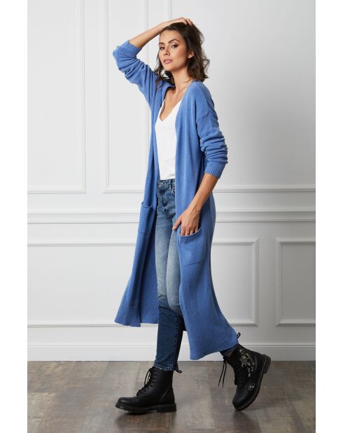 Gilet  en Cachemire mélangé Balle Indigo