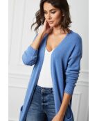 Gilet  en Cachemire mélangé Balle Indigo