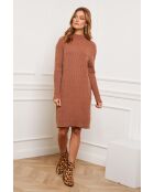 Robe en Cachemire mélangé Doumbia Camel