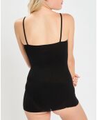 Débardeur bretelles fines noir