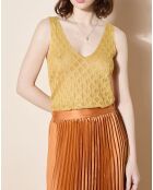 Débardeur Deeplove jaune