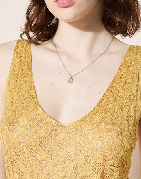 Débardeur Deeplove jaune