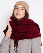 Echarpe Sandy bordeaux
