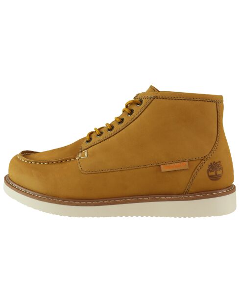 Zapatos náuticos Chukka de gamuza beige Newmarket II