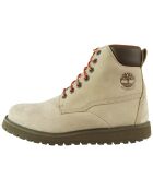 Boots en Cuir imperméables Richmond Beiges