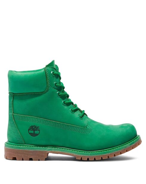 Boots en Cuir premium imperméables Vertes