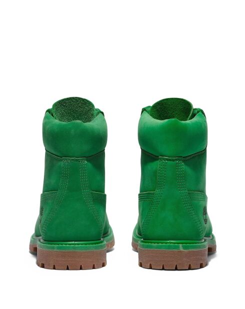 Boots en Cuir premium imperméables Vertes