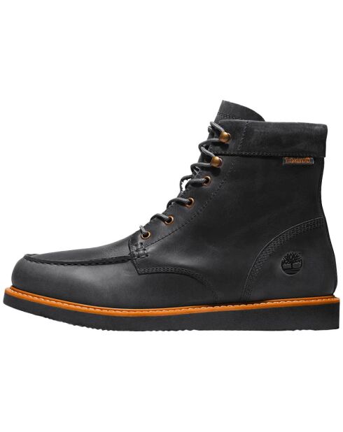 Boots hautes en Cuir Newmarket II Grises