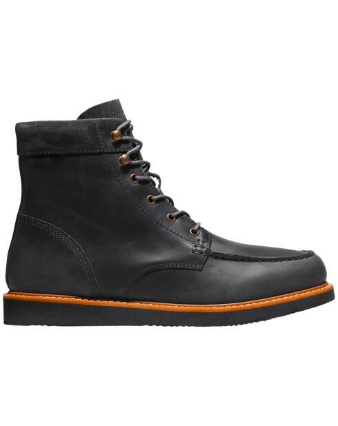 Boots hautes en Cuir Newmarket II Grises