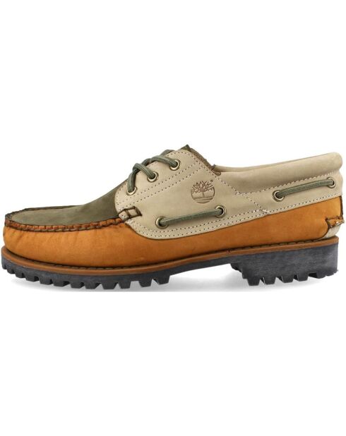 Mocassins bateau en Cuir Multicolores