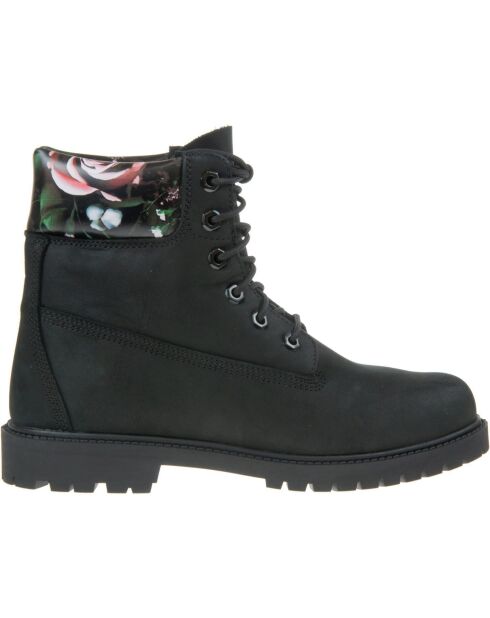 Botas de piel impermeables Heritage Black
