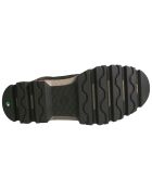 Botas altas Chukka de cuero marrón oscuro