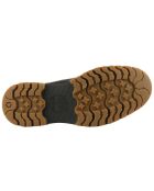 Botas de cuero impermeables negras