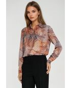 Mehrfarbige Bluse Liora